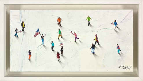 Star Spangled by Craig Alan - Original Painting on Board